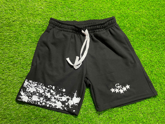 Paint Splatter French Terry Shorts