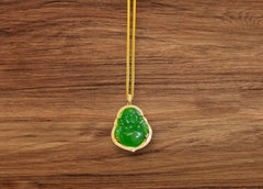 Jade Buddha Necklace