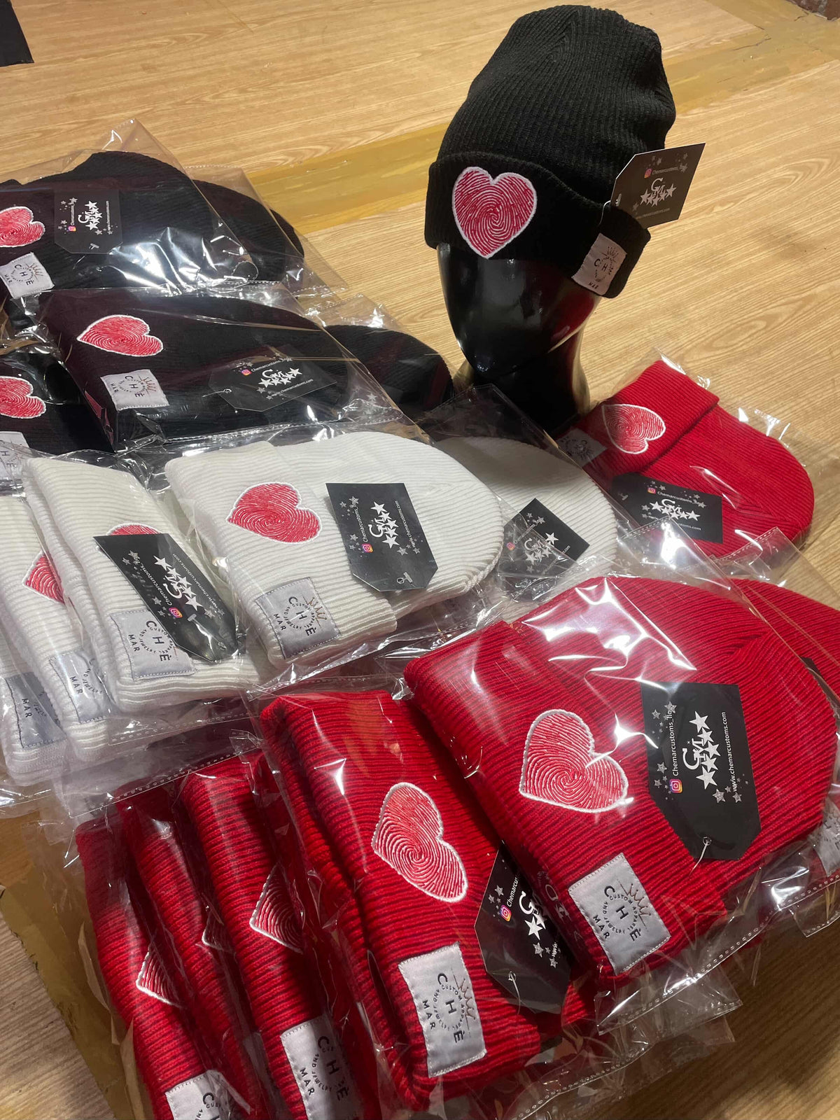 Valentine’s Beanies