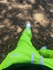 Neon Green Track Pants