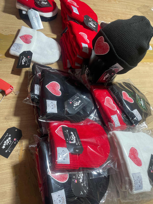 Valentine’s Beanies