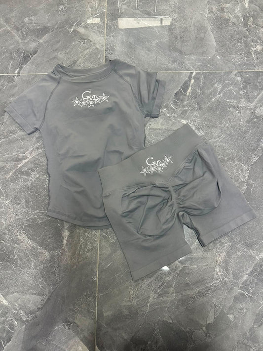 Grey Yoga Set