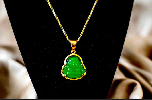 Jade Buddha Necklace