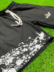 Paint Splatter French Terry Shorts