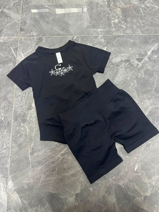 Black Yoga Set