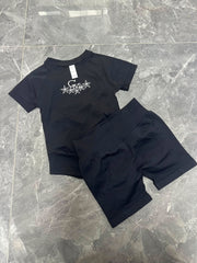 Black Yoga Set