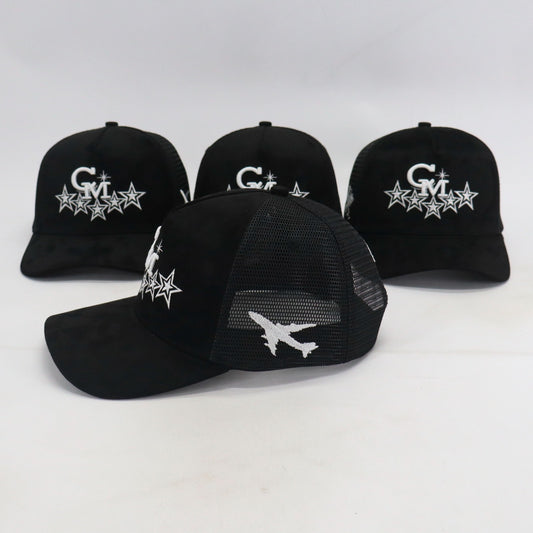 Suede Trucker