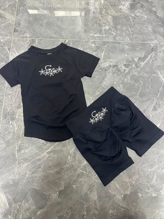 Black Yoga Set