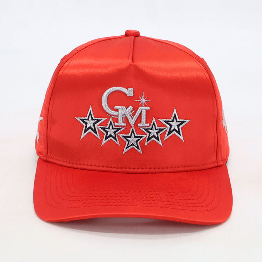 5 Star Fire Engine Red “Worldwide” Baseball Cap