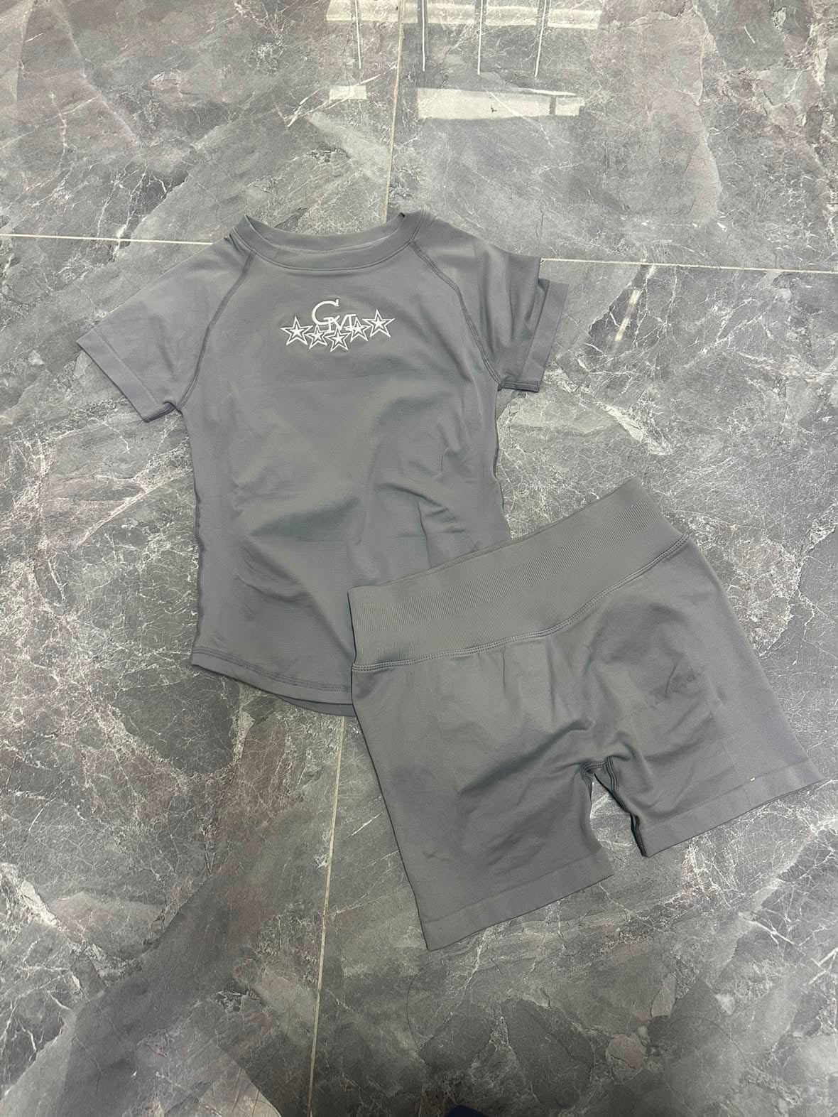 Grey Yoga Set