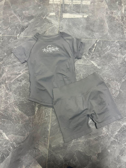 Grey Yoga Set