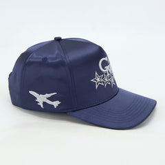 5 Star Navy Blue “Worldwide” Baseball Cap