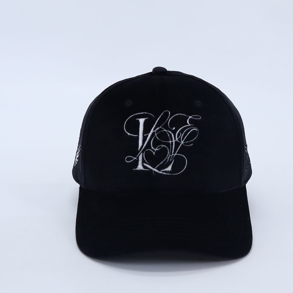Velvet " Love " Hat